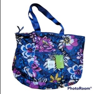 NWT Vera Bradley Large Fold Up Tote